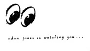 Adam Jones business card - adam jones is watching you . . .